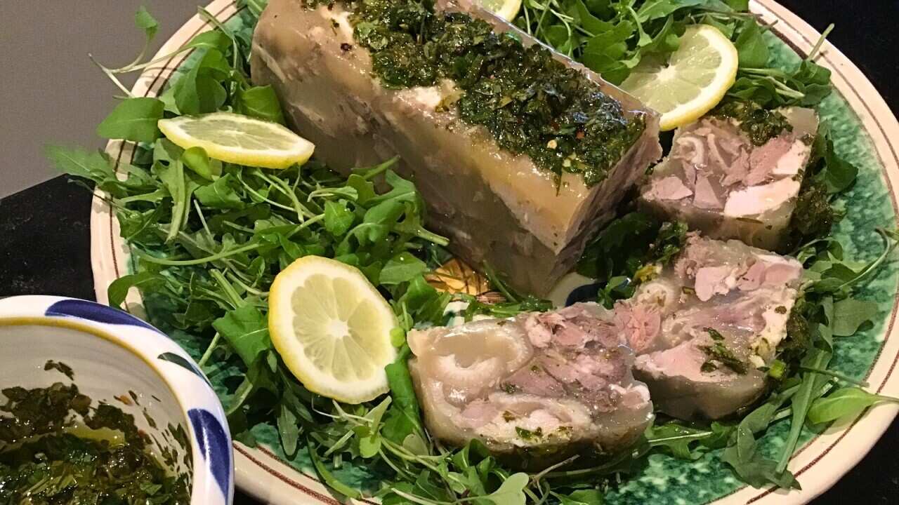 Sicilian pork terrine (Zuzzu)