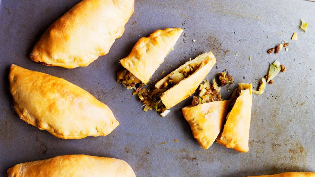 Beef and cabbage parcels