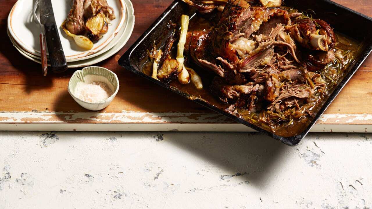 slow cooked lamb