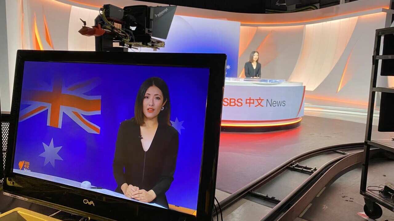 SBS Mandarin TV News presenter Rena Li