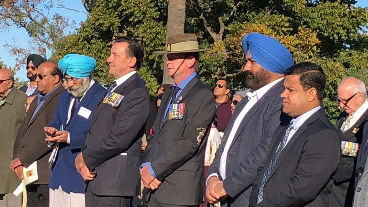 Memorial service to two fallen Indian Anzacs held in Perth