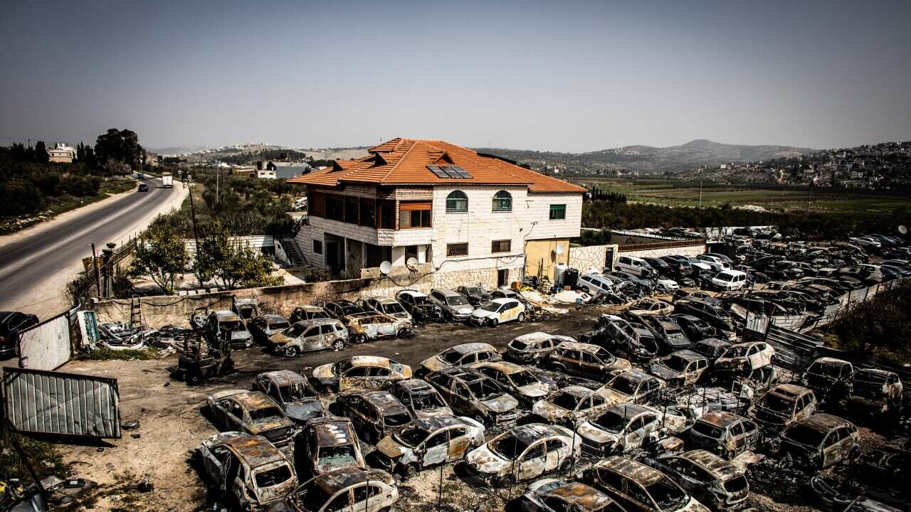 Huwara settler attack after math