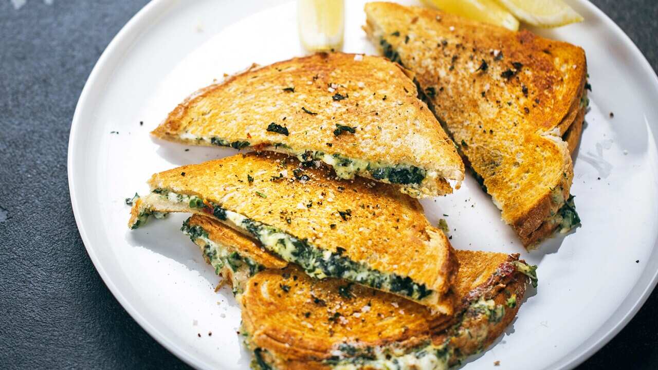 Spanakopita toastie