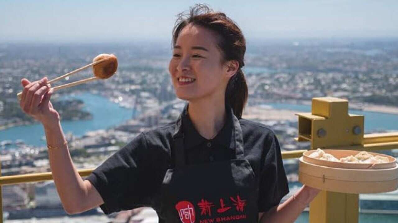 New Shanghai are serving up their soupy dumplings at Sydney Tower Eye for Lunar New Year.