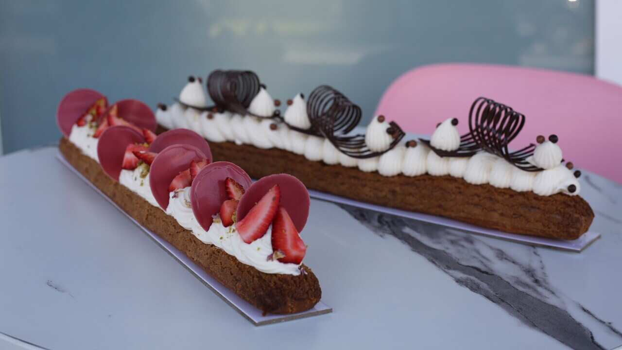 Introducing the 'eclairzilla' by Madame & Yves in the Sydney suburb of Clovelly. 