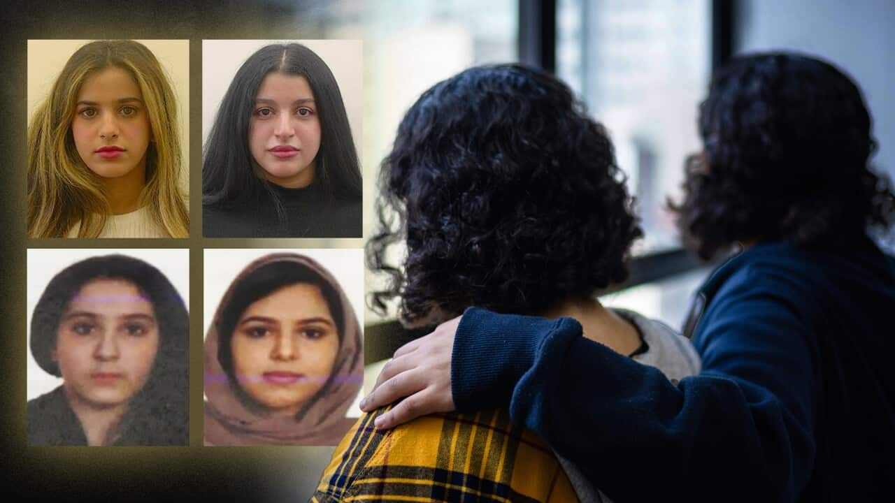 Three sets of sisters have fled Saudi Arabia. 