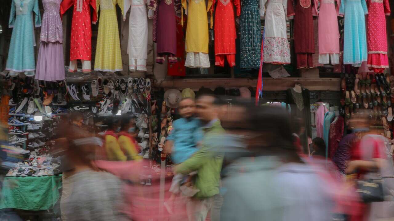 Nepal: Shopping at local market amidst the festival season