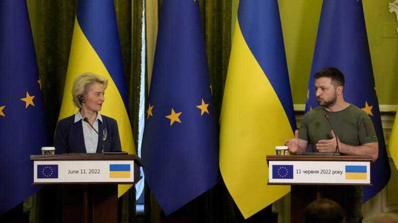 Ukraine becomes a candidate for EU membership