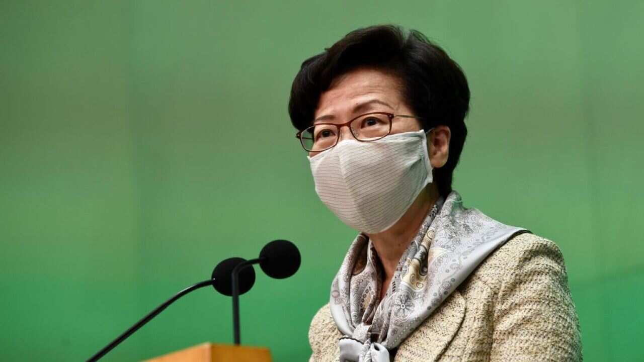 Hong Kong Chief Executive Carrie Lam said the security law is the 'most important' development since their handover.