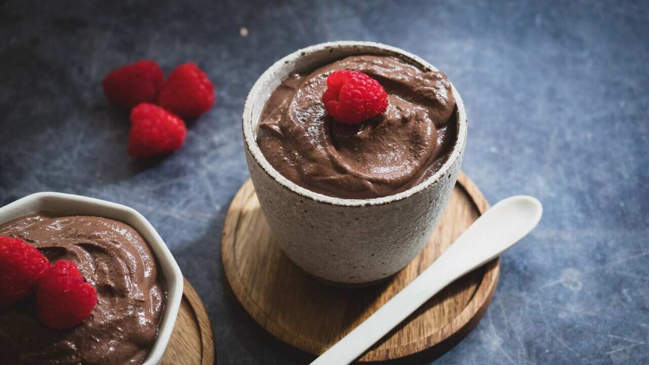 Quick chocolate mousse