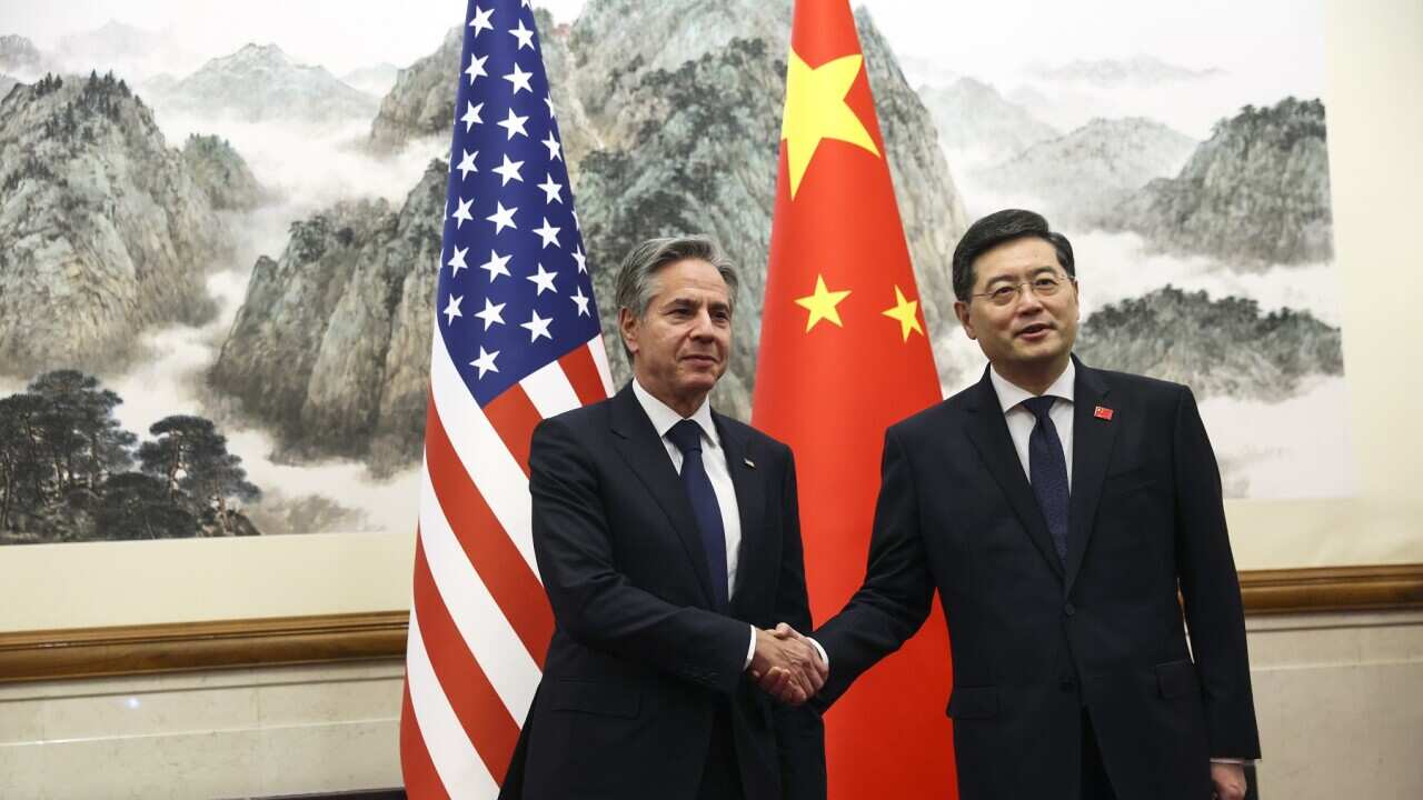 APTOPIX China US Blinken