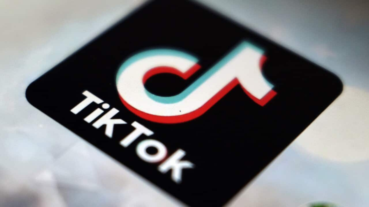 The TikTok app logo.