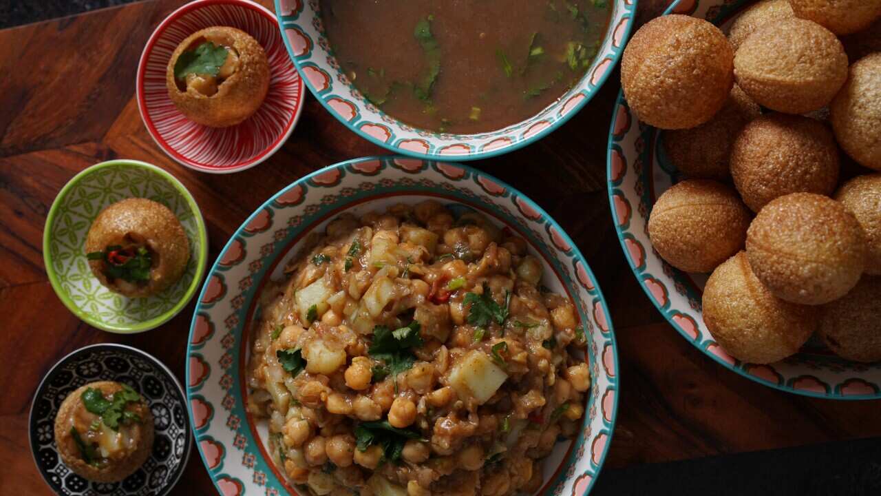 Kishwar Chowdhury's pani puri recipe