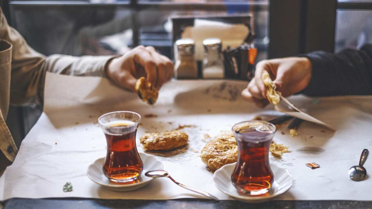 Visiting Turkey to drink tea