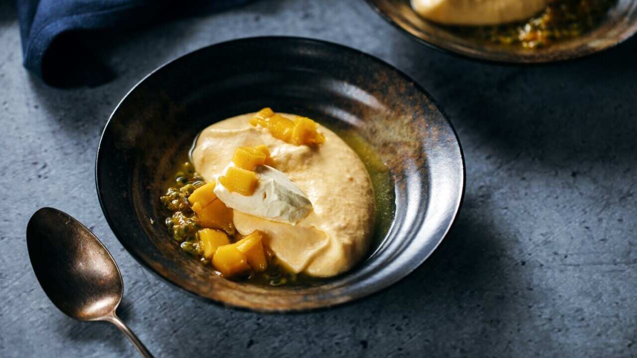 Mango mousse