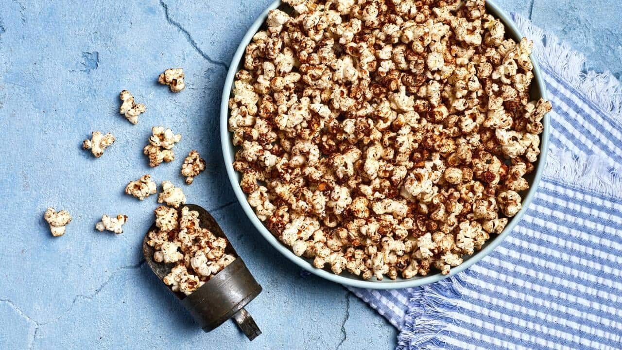 Speculaas popcorn (Netherlands)