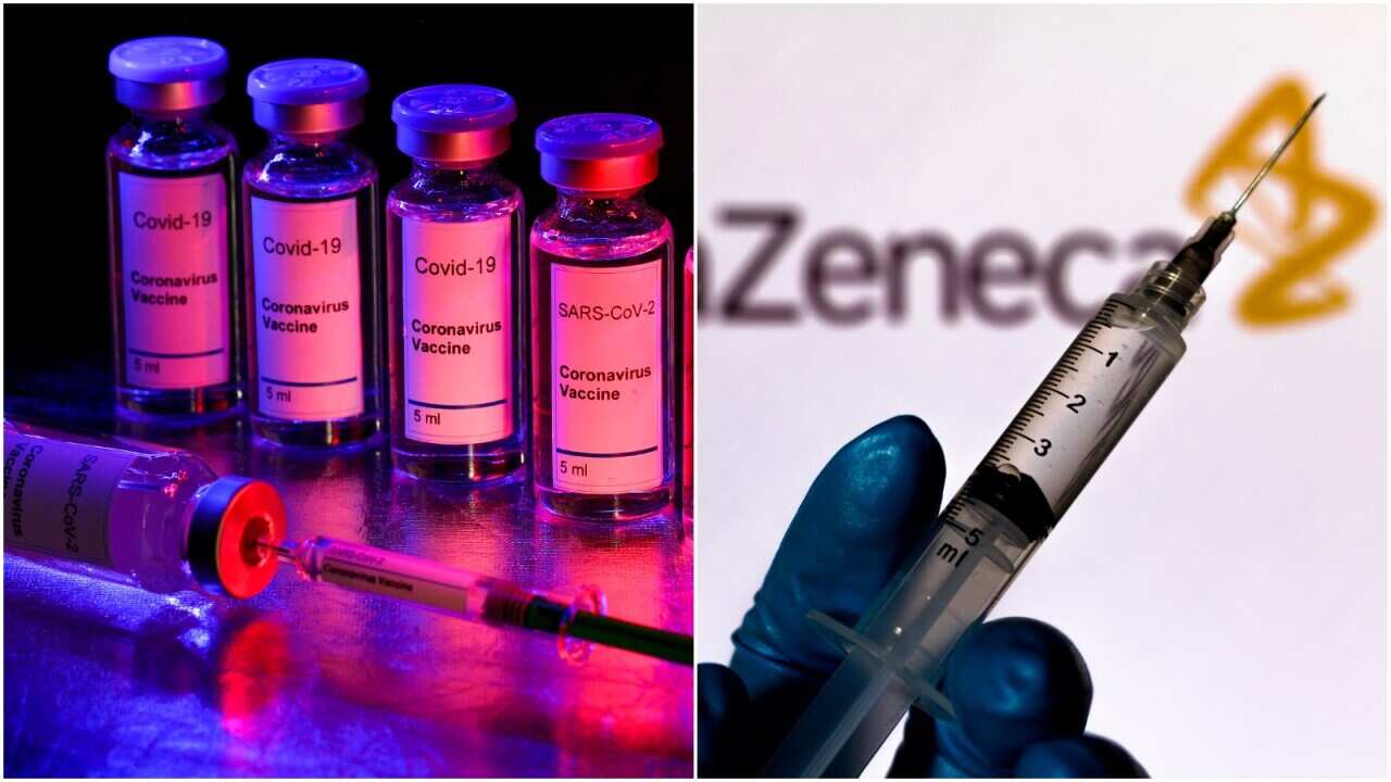 Pfizer and AstraZeneca vaccines