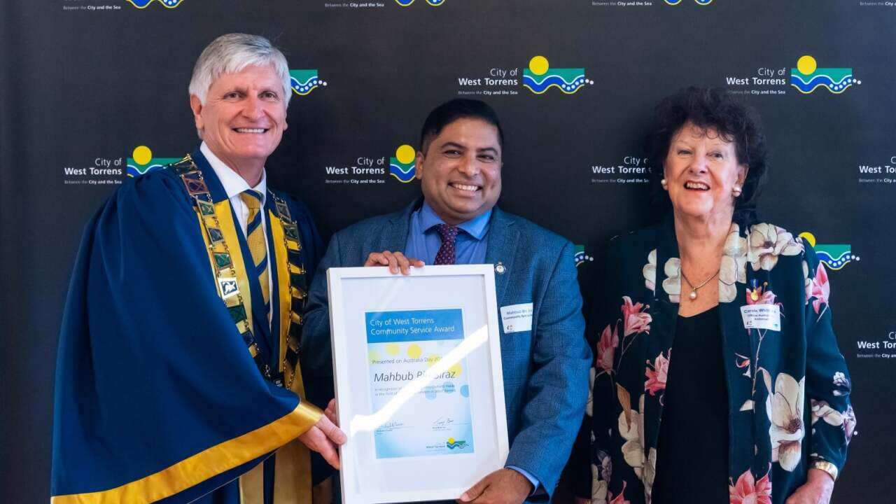 Mahbub Siraz Tuhin receives Australia Day Award 2021 under Community Services category