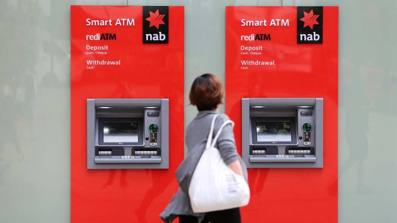 NAB has been forced to say sorry to customers affected by an outage to its services.