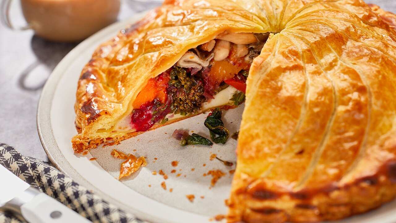 Mary’s layered leftovers pie  - pithivier