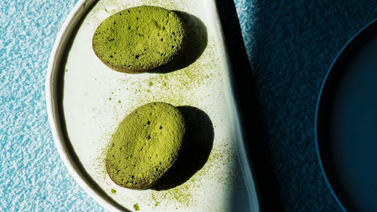 Matcha financiers