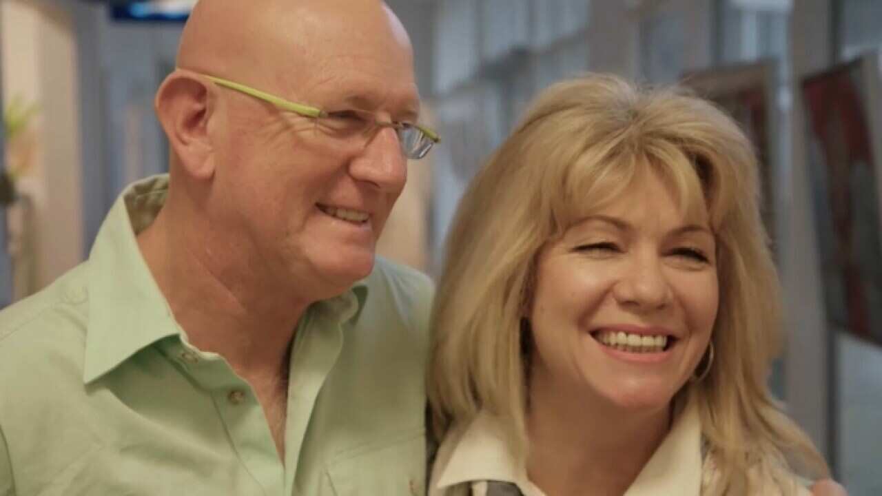 Greg and Janet during their 2018 visit to Denmark
