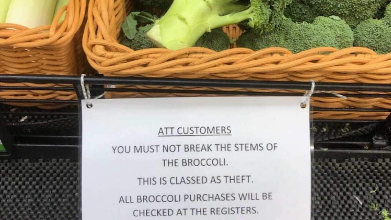 It's reported that a well-known retailer is checking all broccoli purchases.