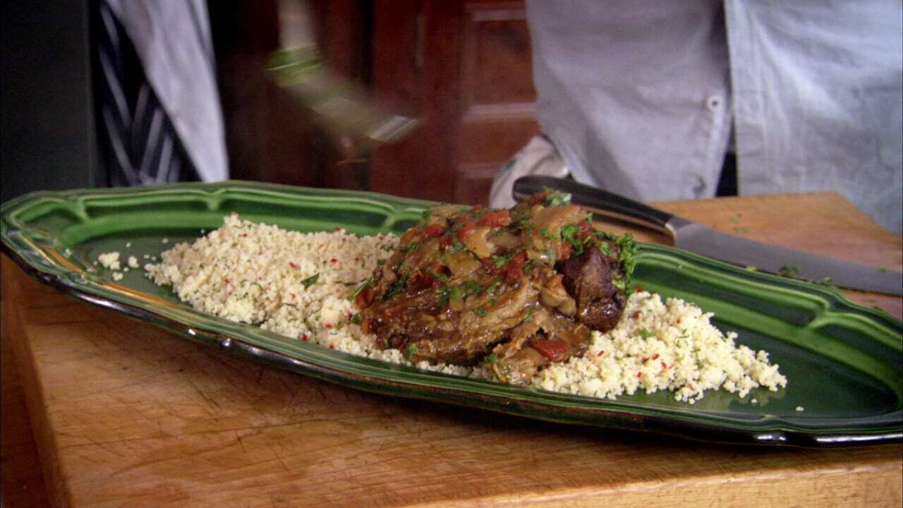 Mutton shoulder tagine