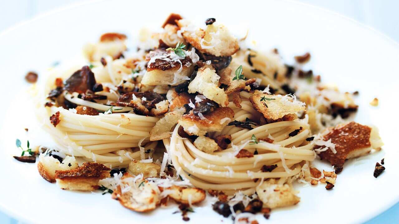 Standby porcini pasta