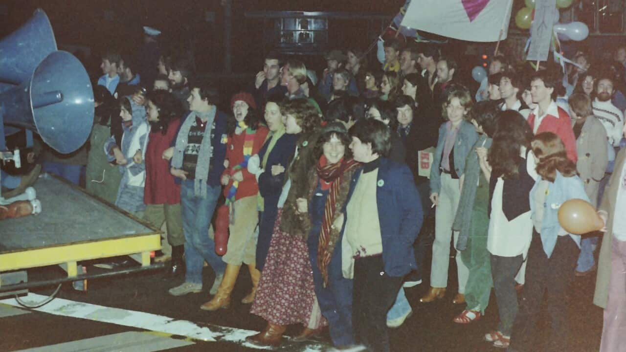 The 1979 Sydney Mardi Gras march