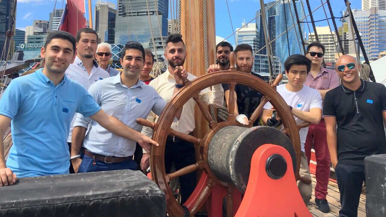 Refugees at Welcome2Sydney program