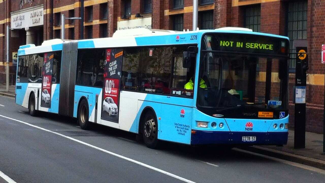 sydney bus driver spat on