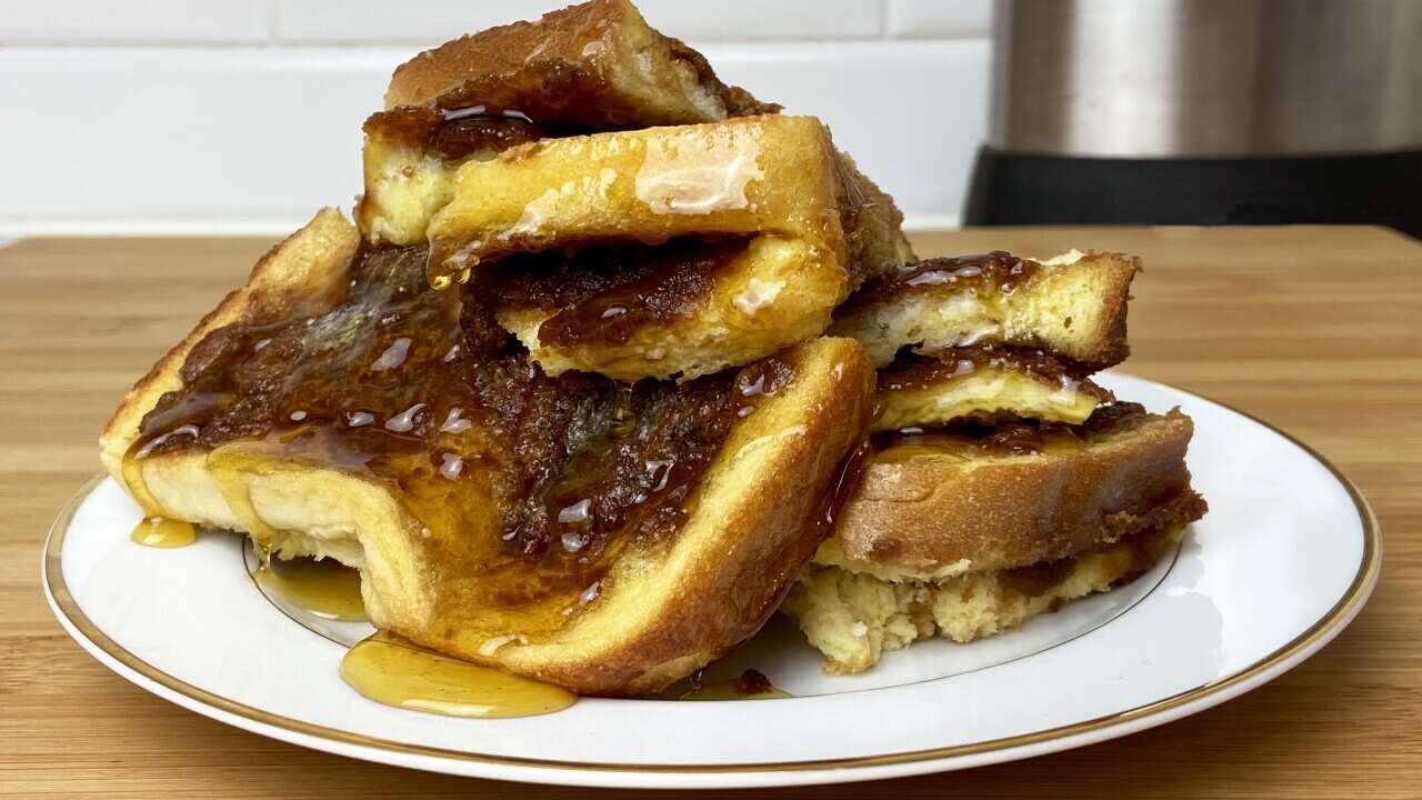 French toast tray bake