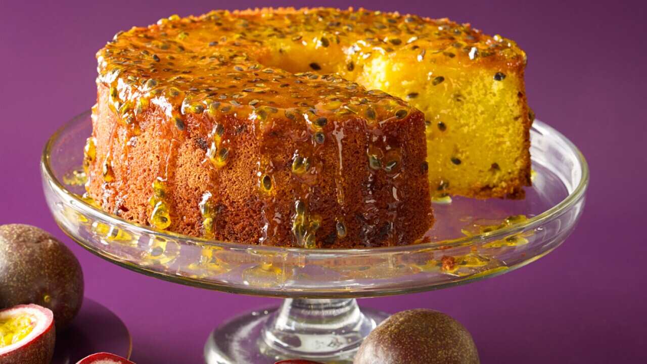 Brazilian passionfruit cake (bolo de maracujá)