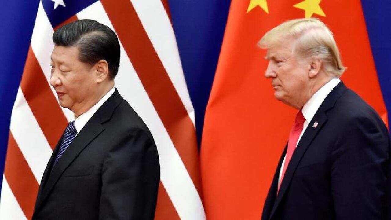 U.S. President Donald Trump and Chinese President Xi Jinping.