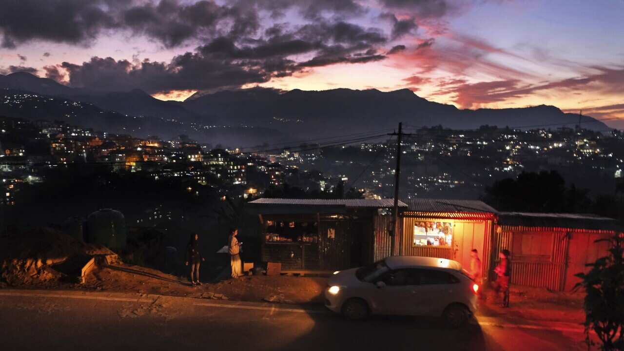 A view of Kohima, the capital of the northeastern Indian state of Nagaland, where the incident took place.