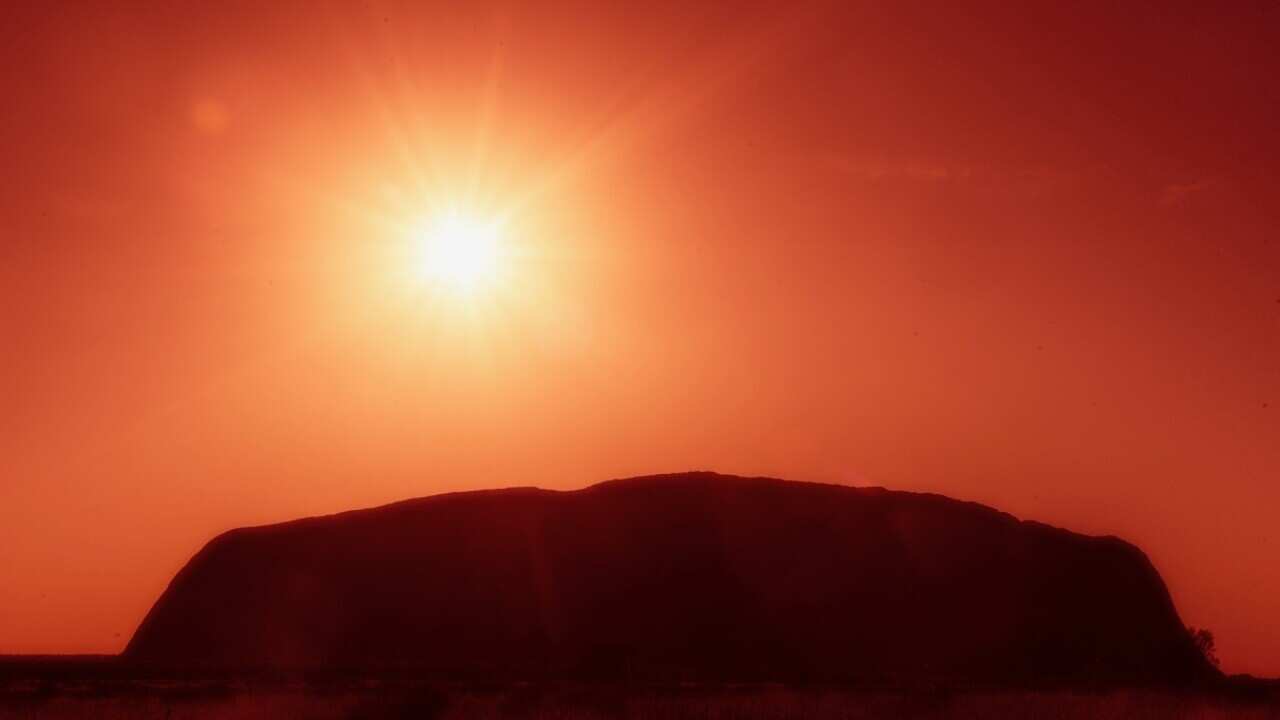 Uluru by Jimmy Widders Hunt