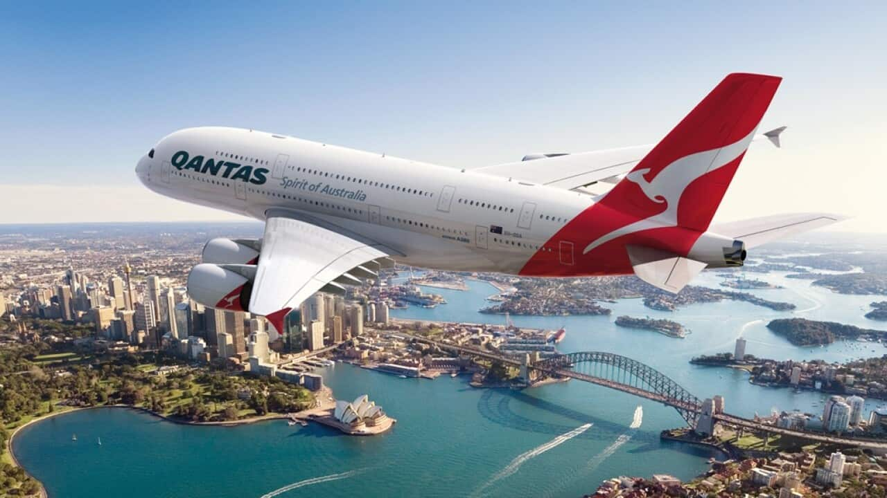 Qantas plane