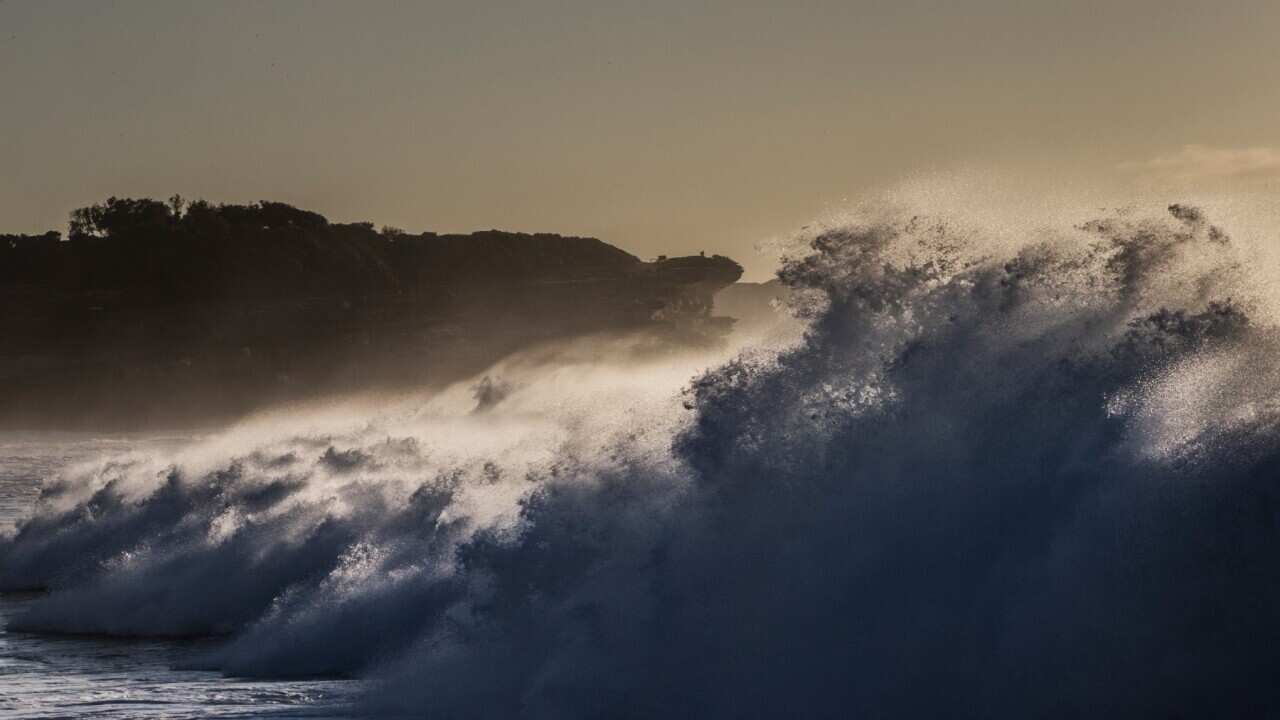 Strong waves can wash people off the rocks.