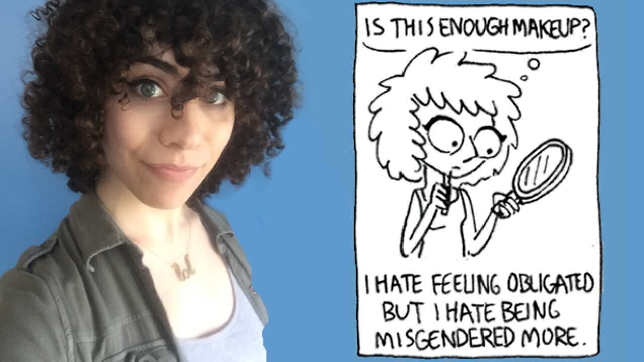 Cartoonist Julia Kaye documented her gender transition through a poignant series of comics.