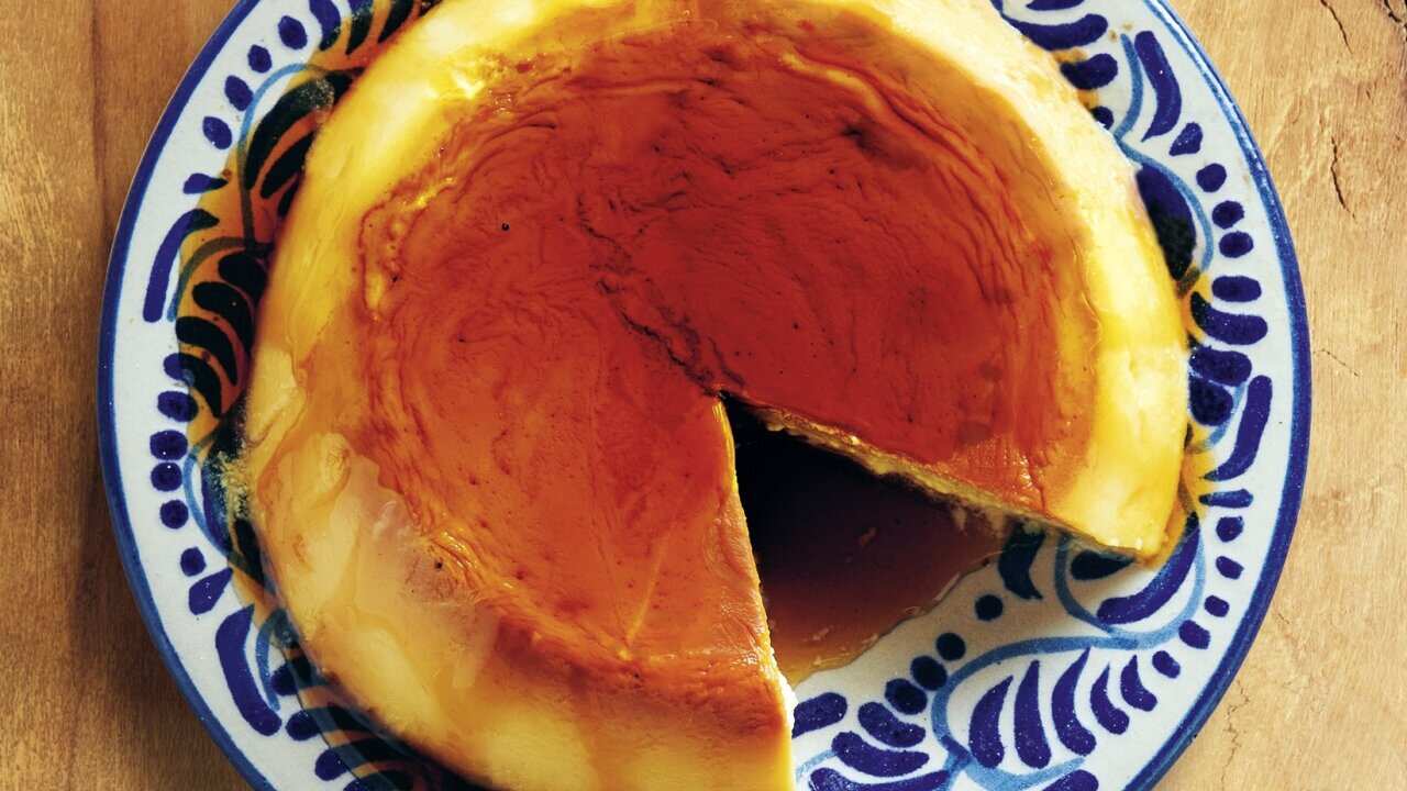 Granny Celia’s flan 