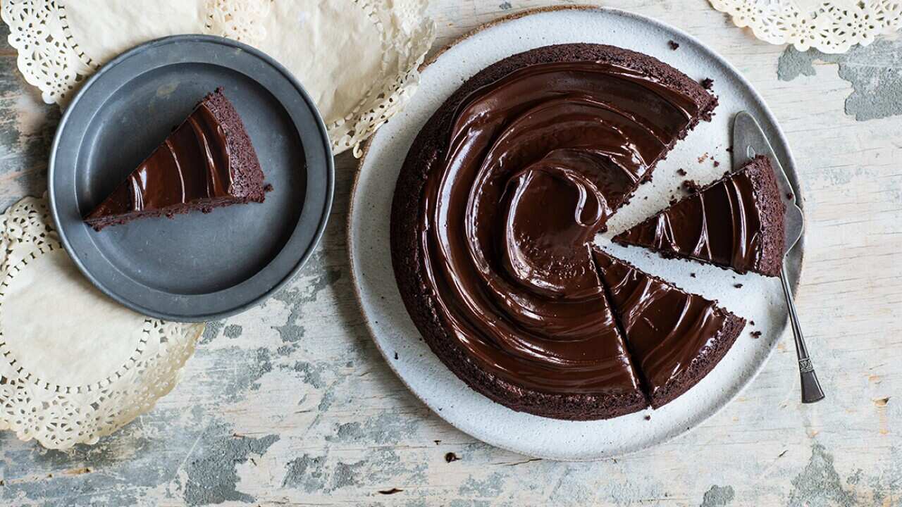 Dairy-free flourless chocolate cake