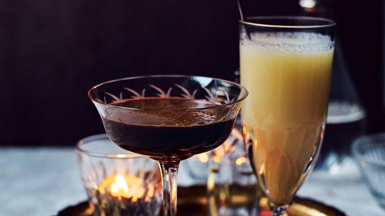 Spiced chocolate martini