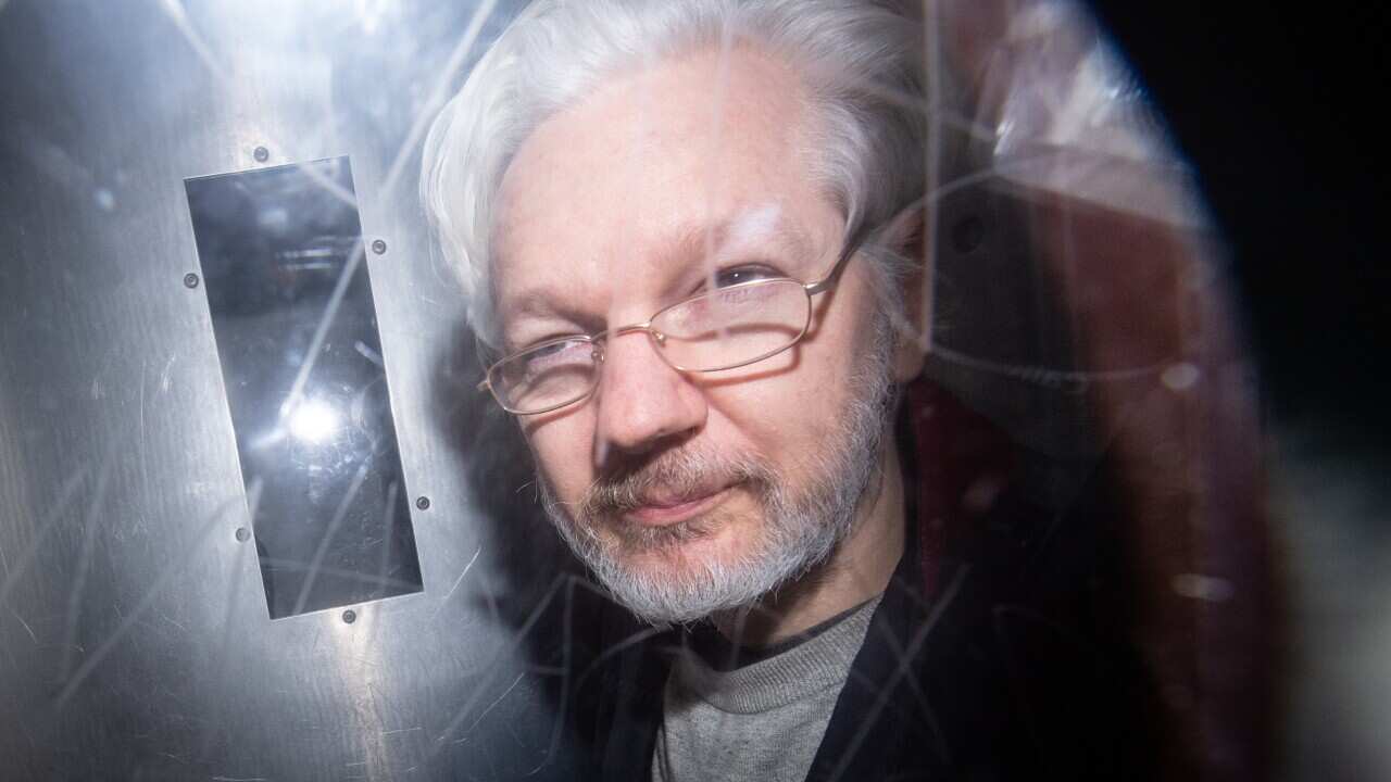 A file photo of Wikileaks founder Julian Assange.