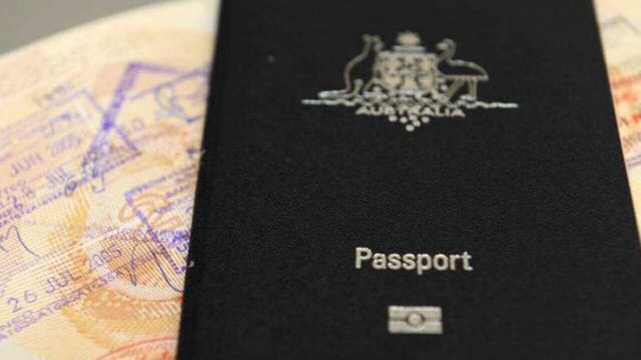 Picture of Australian passport