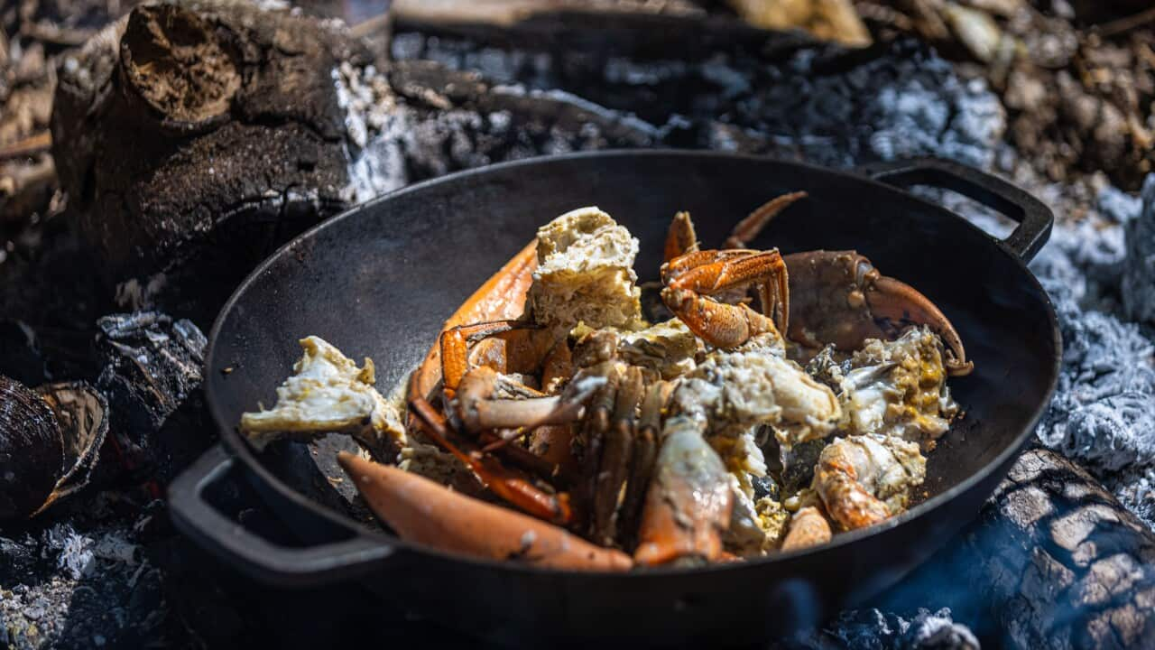 Chilli mud crab - One pot wonder