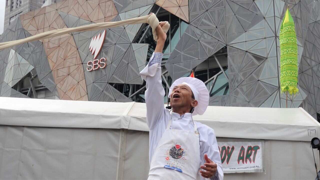 Tommy Chung's skills in hand pulled noodles are excellent