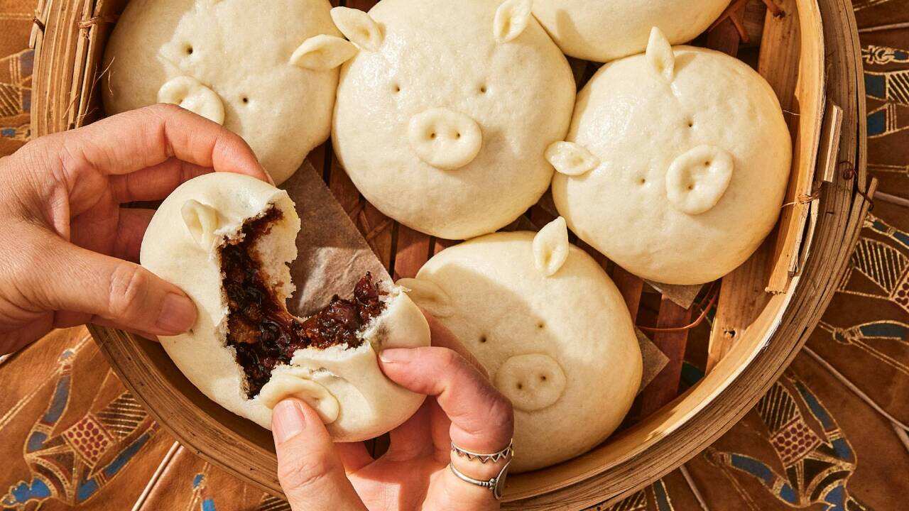 Mama Yeow's sweet pork buns