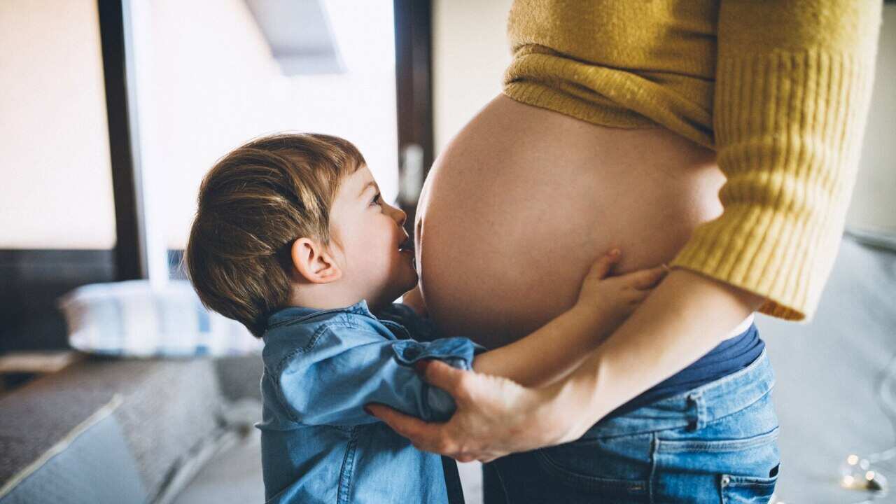 یک زن باردار