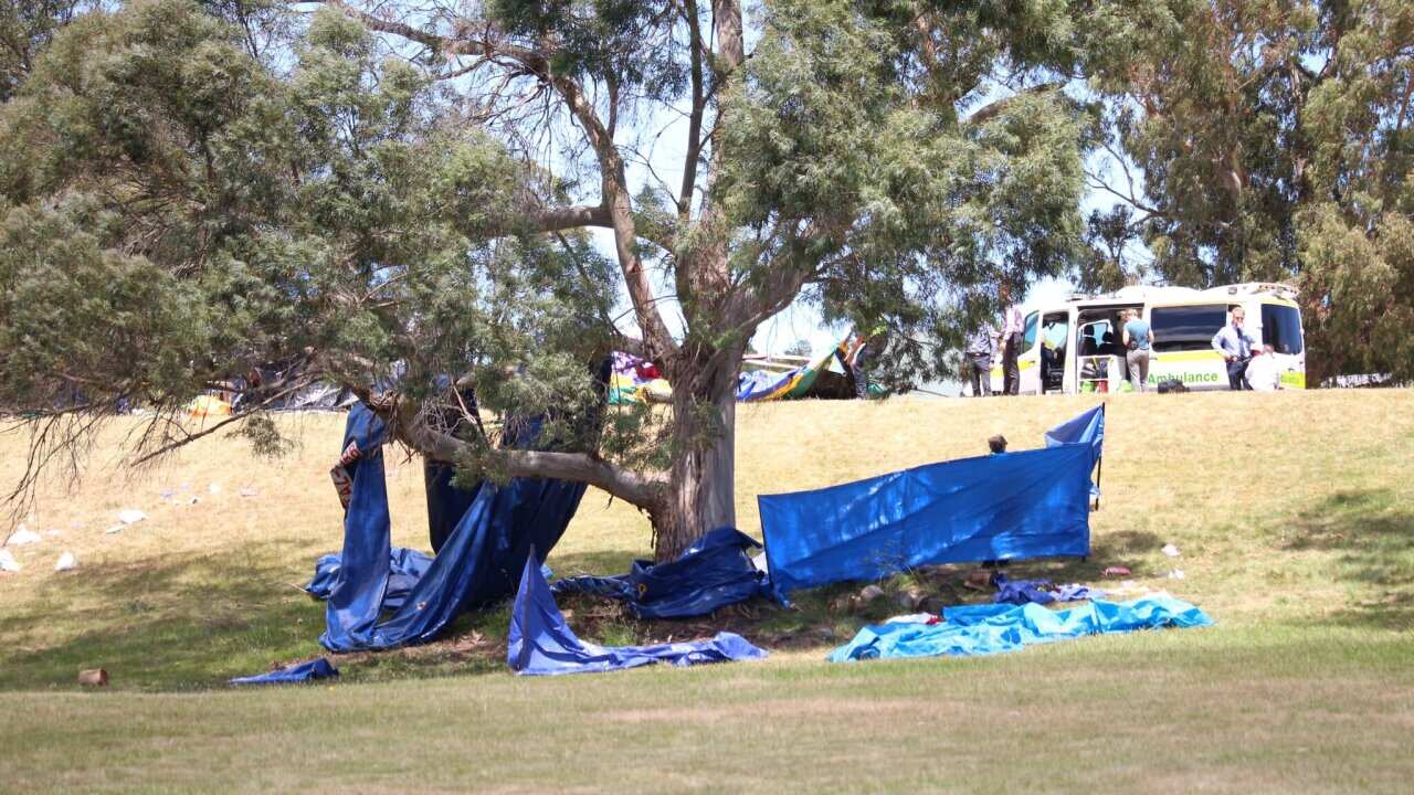 5 children were killed and others critically injured after jumping castle was blown into air in Tasmania